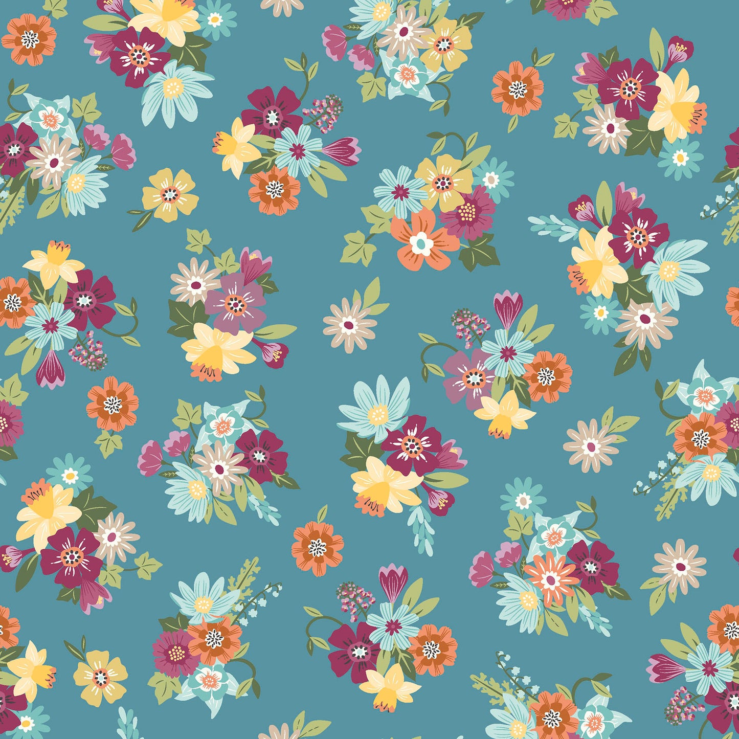 MAS11342-Q Cottontail Farm by Kimberbell Designs from Maywood Studio