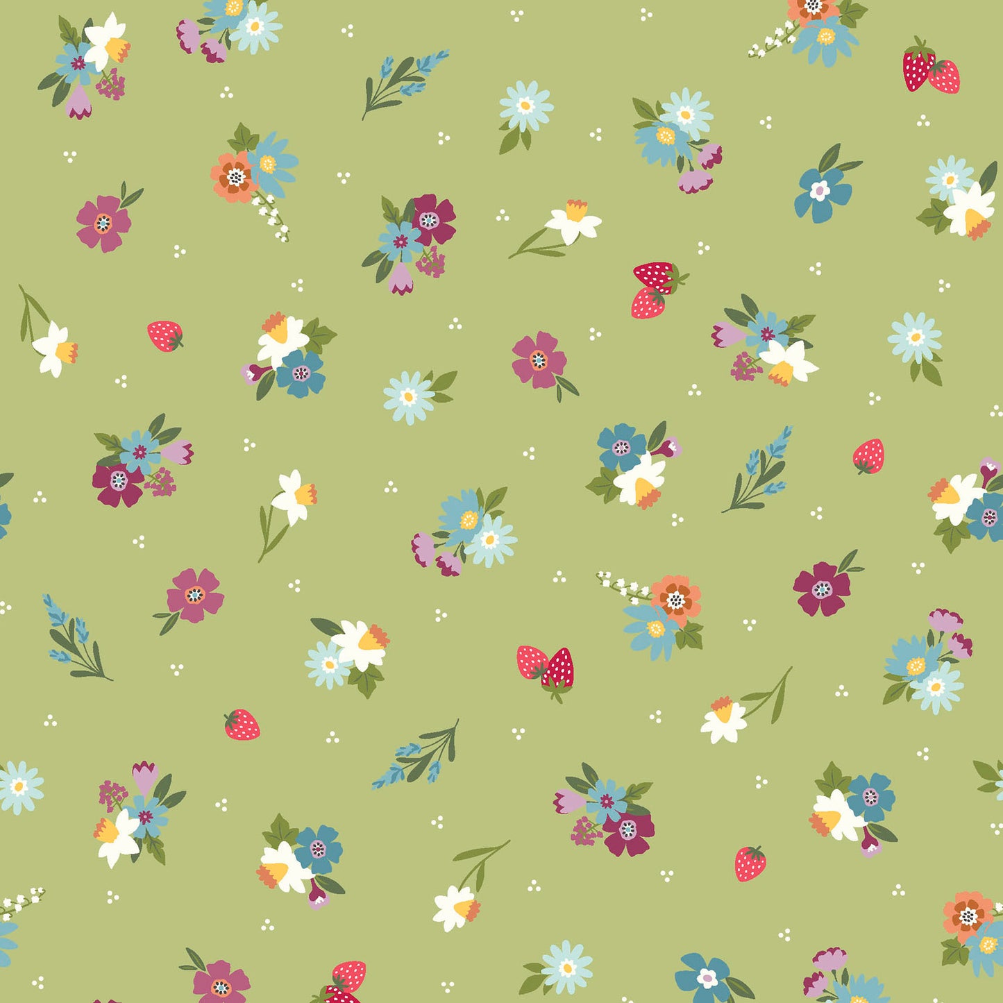 MAS11343-G Cottontail Farm by Kimberbell Designs from Maywood Studio