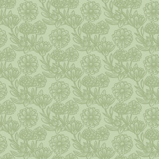MAS11363-G Printed Garden by Susie Hetherington for Maywood Studio