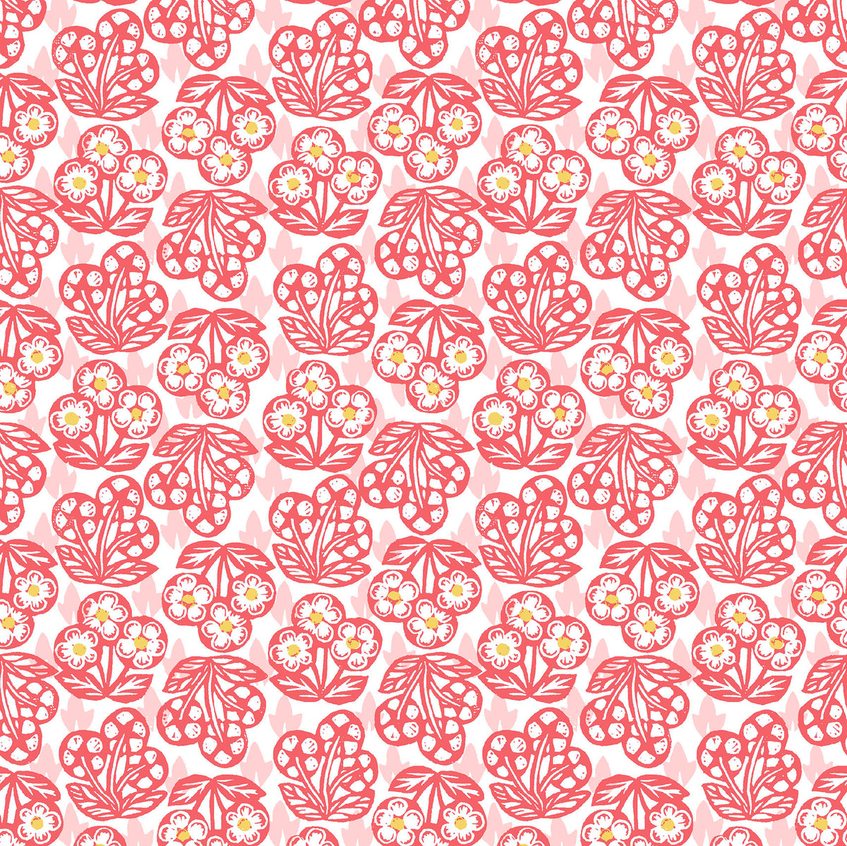 MAS11365-R Printed Garden by Susie Hetherington for Maywood Studio
