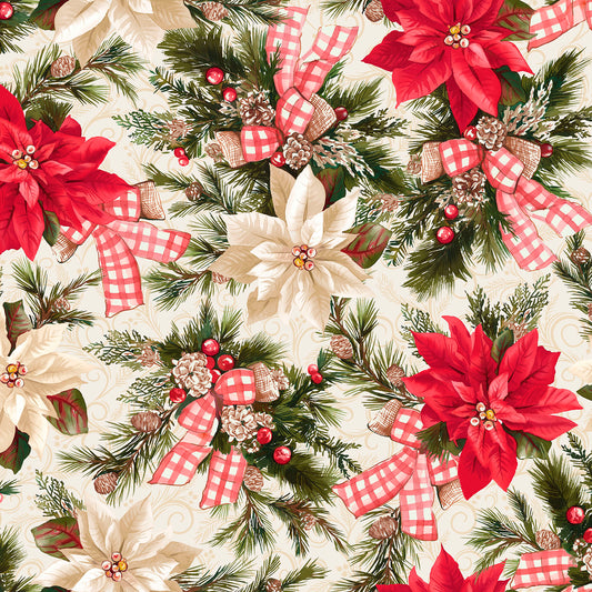 MAS11460-E Gingham Garland by Maywood Studio