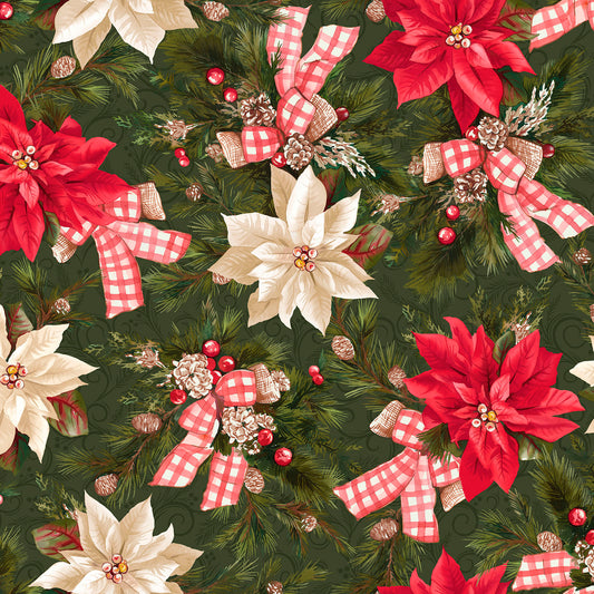 MAS11460-G Gingham Garland by Maywood Studio