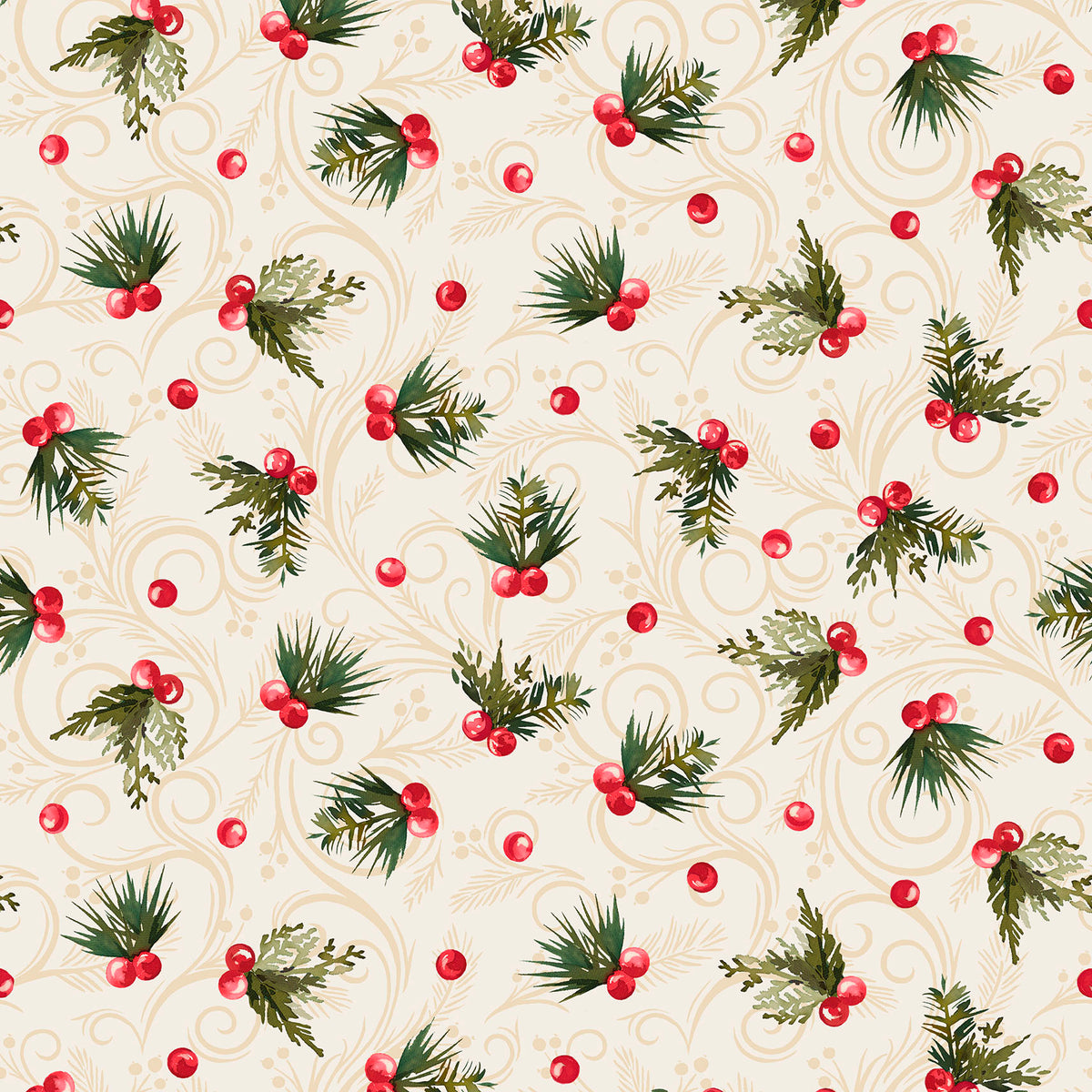 MAS11463-E Gingham Garland by Maywood Studio