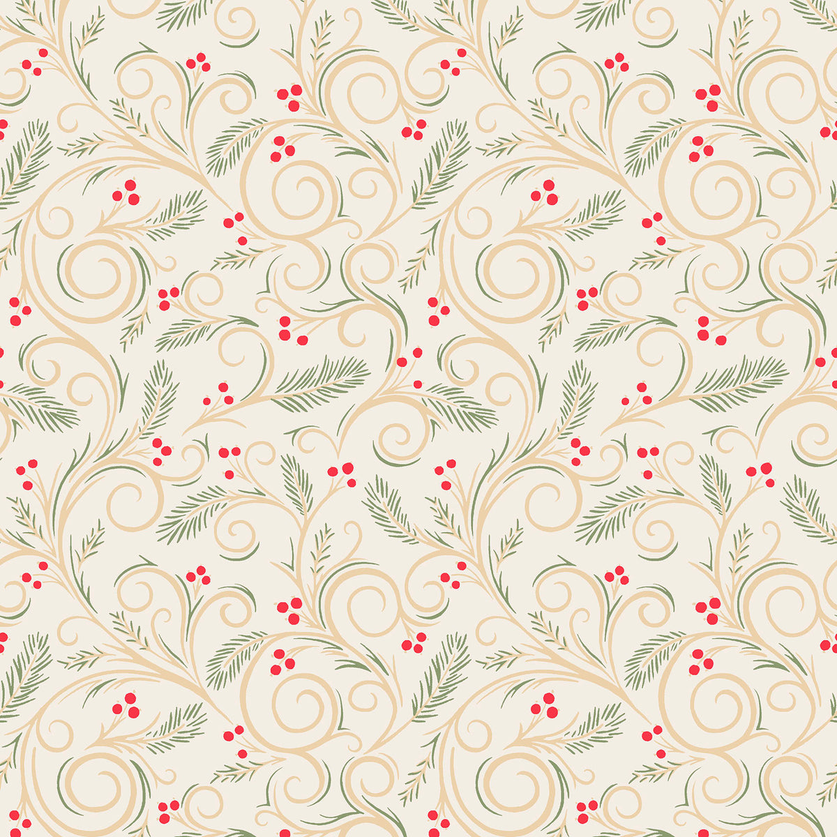 MAS11464-E Gingham Garland by Maywood Studio