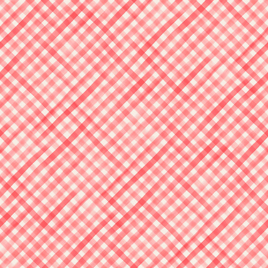 MAS11466-R Gingham Garland by Maywood Studio
