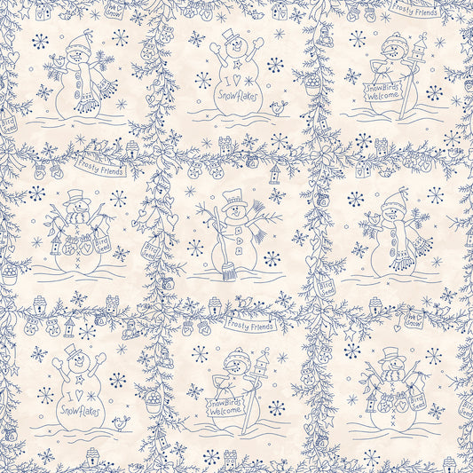 MAS11480-E Frosty Friends by Robin Kingsley for Maywood Studio