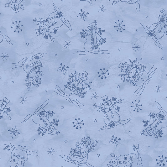 MAS11481-B Frosty Friends by Robin Kingsley for Maywood Studio