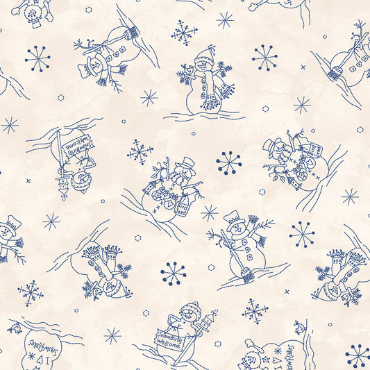 MAS11481-E Frosty Friends by Robin Kingsley for Maywood Studio