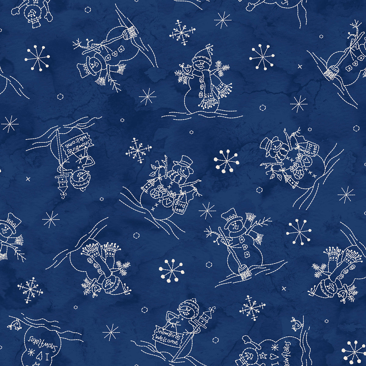 MAS11481-N Frosty Friends by Robin Kingsley for Maywood Studio