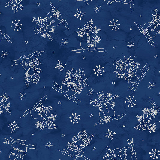 MAS11481-N Frosty Friends by Robin Kingsley for Maywood Studio
