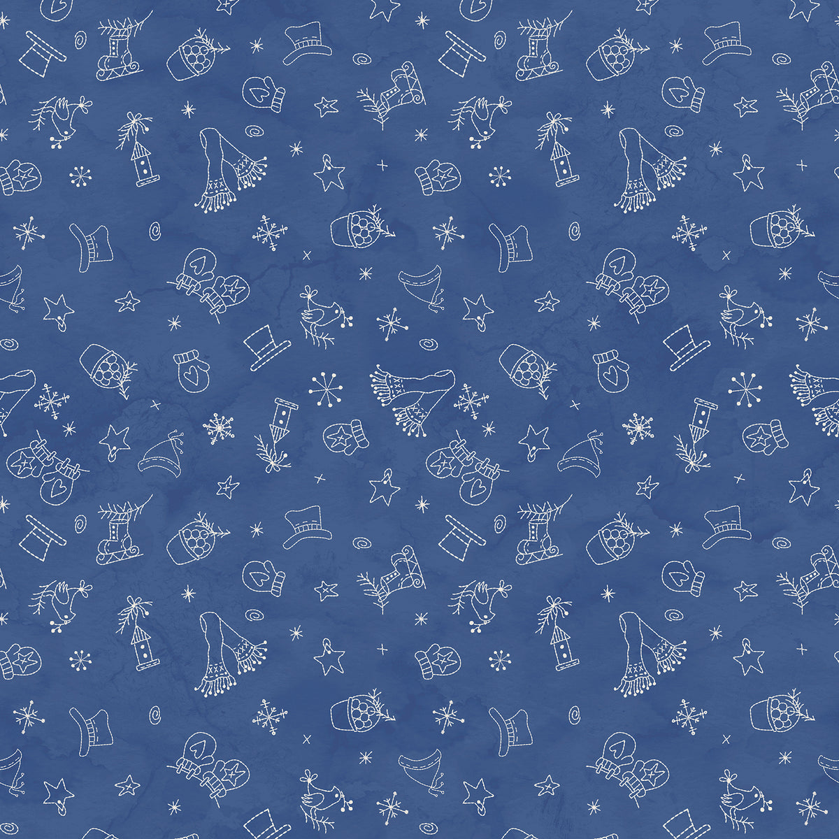 MAS11482-B2 Frosty Friends by Robin Kingsley for Maywood Studio