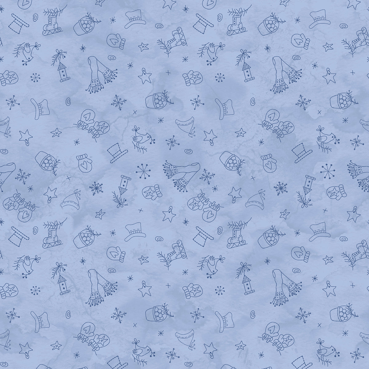 MAS11482-B Frosty Friends by Robin Kingsley for Maywood Studio