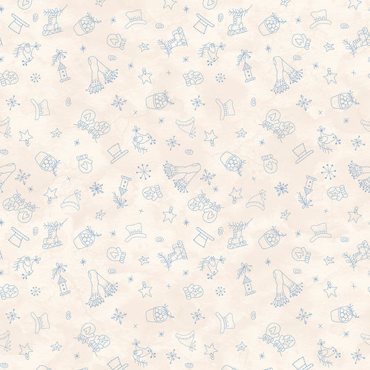 MAS11482-E Frosty Friends by Robin Kingsley for Maywood Studio