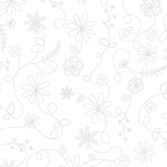 MAS8261-WW Kimberbell Basics Whites by Maywood Studio