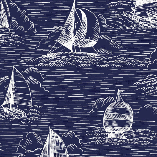 MASC11108-B Regatta Days by Maywood Studio