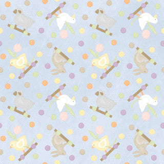 MASF10561-B Little Chicks Flannel by Bonnie Sullivan for Maywood Studio