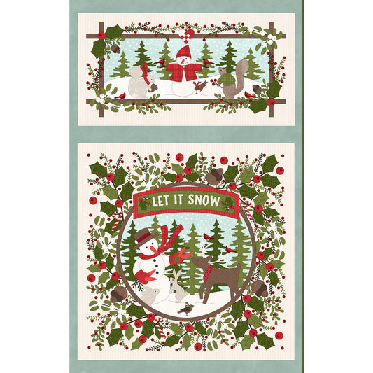 MASF11160-E Snowtop Mountain Flannel by Bonnie Sullivan from Maywood Studio
