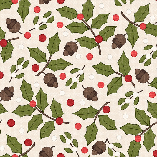 MASF11163-E Snowtop Mountain Flannel by Bonnie Sullivan from Maywood Studio