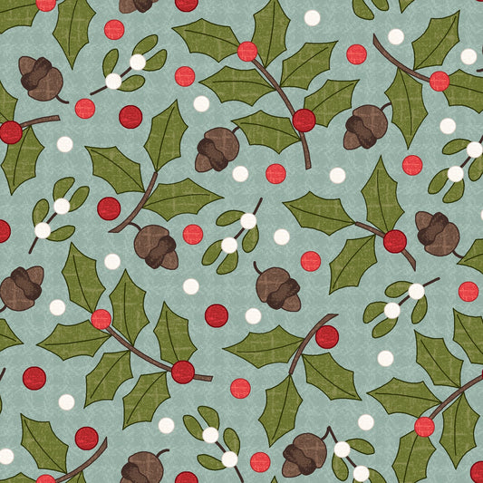 MASF11163-Q Snowtop Mountain Flannel by Bonnie Sullivan from Maywood Studio