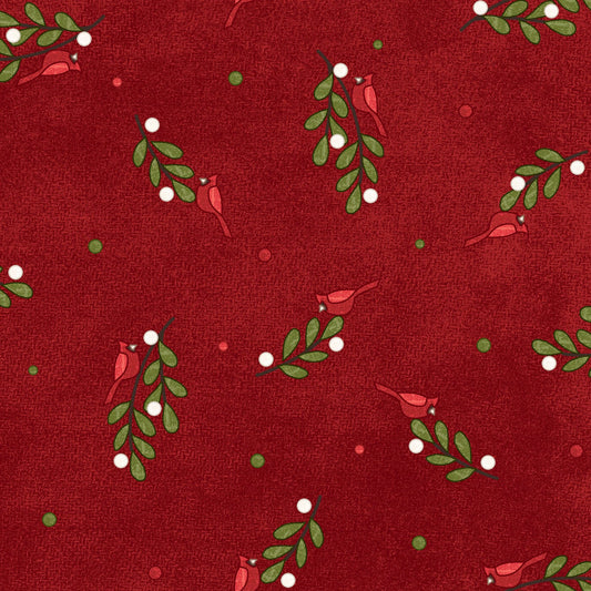 MASF11164-R Snowtop Mountain Flannel by Bonnie Sullivan from Maywood Studio