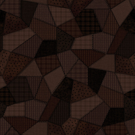 MASF11310-JA Patchwork Woolies Flannel by Bonnie Sullivan from Maywood Studio