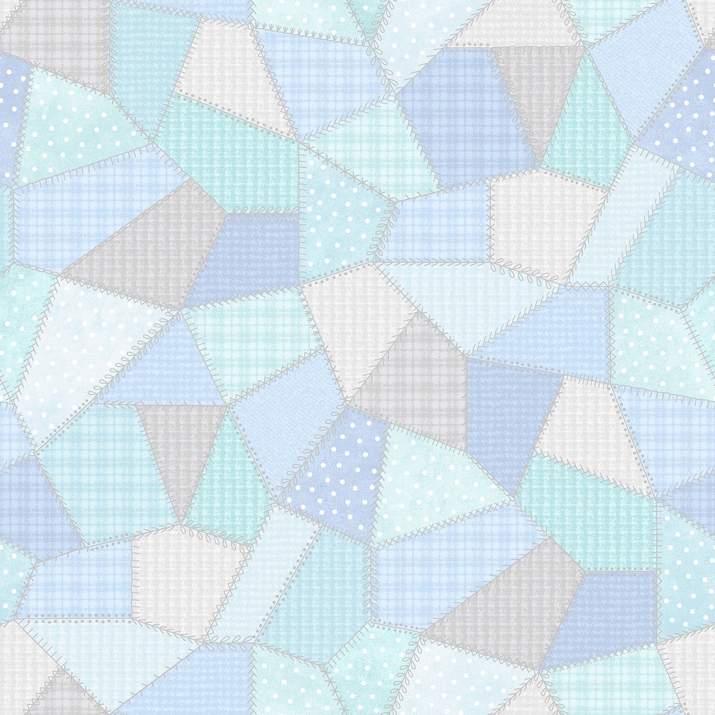 MASF11310-WB Patchwork Woolies Flannel by Bonnie Sullivan from Maywood Studio