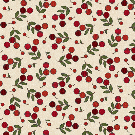 MASF11432-E Penny Flower Flannel by Bonnie Sullivan from Maywood Studio