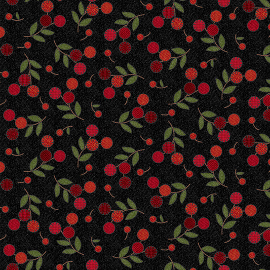 MASF11432-J Penny Flower Flannel by Bonnie Sullivan from Maywood Studio