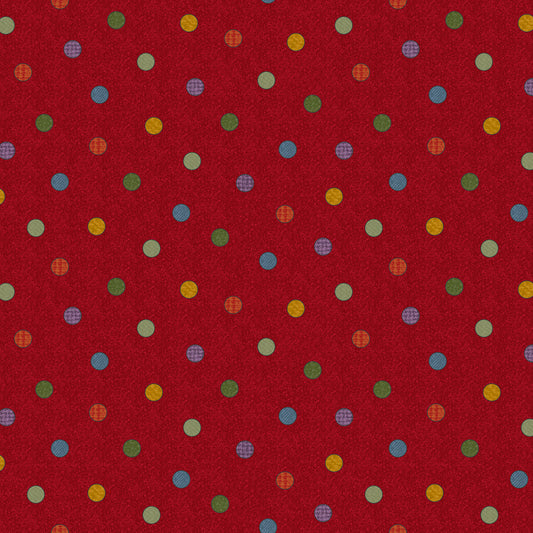 MASF11433-R Penny Flower Flannel by Bonnie Sullivan from Maywood Studio