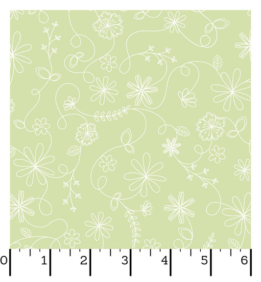 MASF8261-G2 KIMBERBELL BASICS FLANNEL SWIRL FLORAL