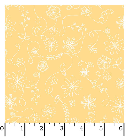 MASF8261-S2 KIMBERBELL BASICS FLANNEL SWIRL FLORAL