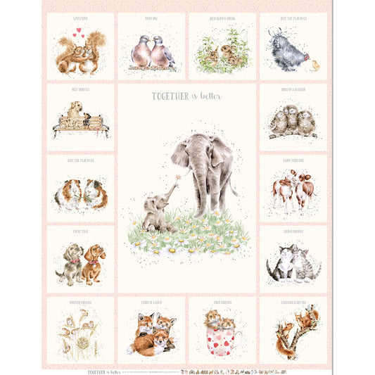 MASMK11127-P Together is Better by Hannah Dale Of Wrendale Designs from Maywood Studio