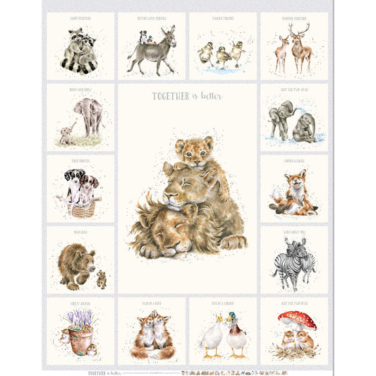 MASMK11128-K Together is Better by Hannah Dale Of Wrendale Designs from Maywood Studio