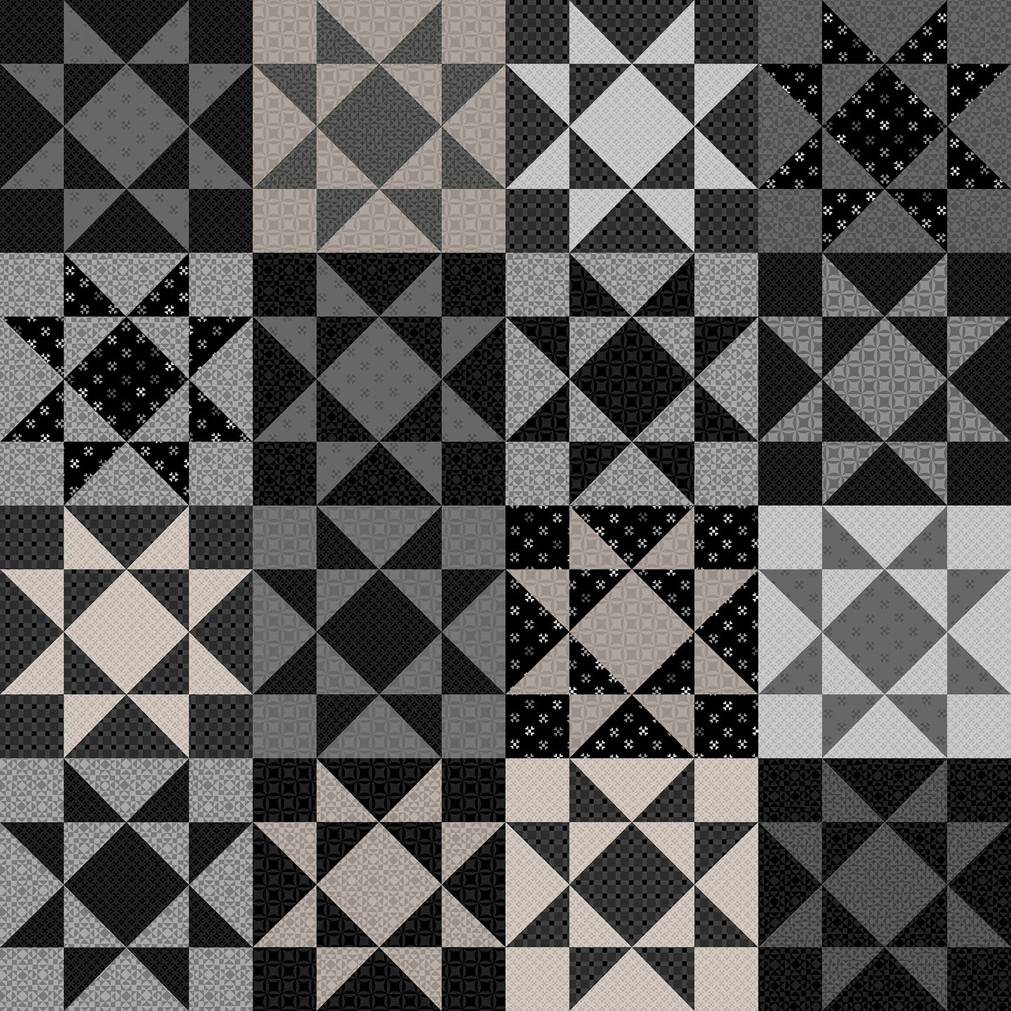 MASQB11150-J Colorblock Party Neutrals by Maywood Studio