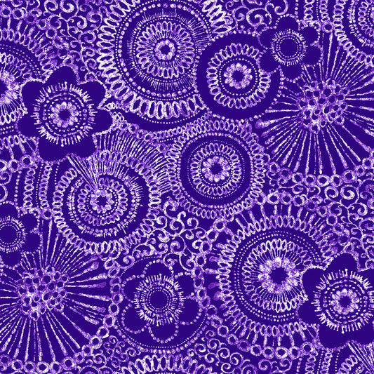 MASQB11460-V Calista 108 Inch Quilt Backs by Maywood Studio