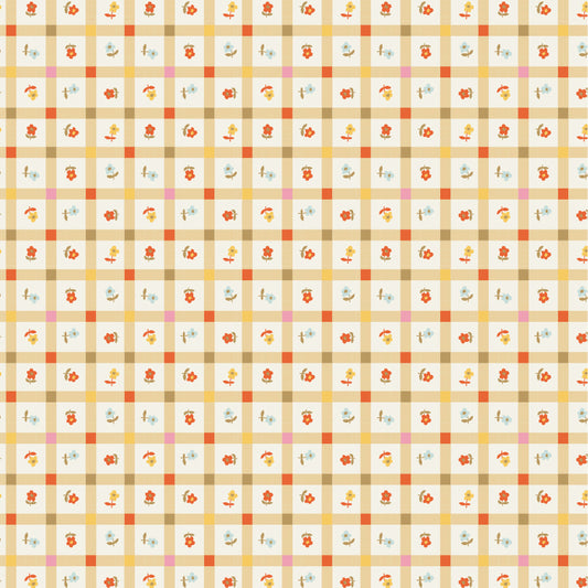 MB271109 Meadow Blooms Garden Gingham