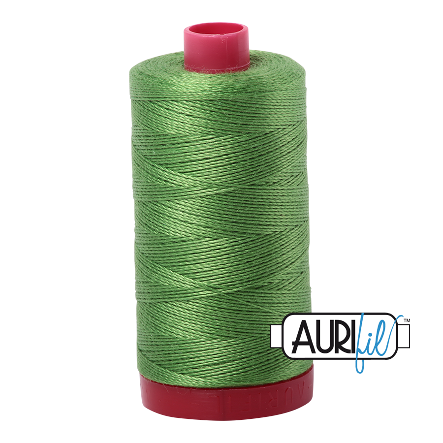 1114 GRASS GREEN 12WT MAKO COTTON LARGE SPOOL | 325 MT.