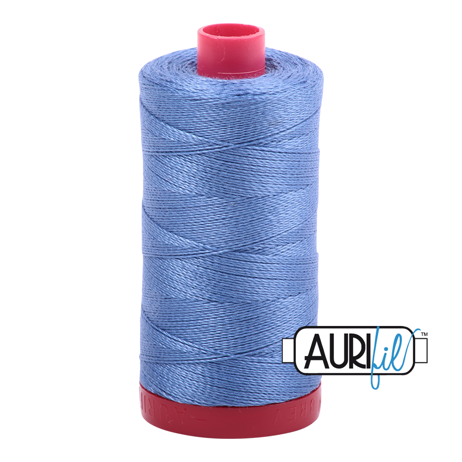 1128 LIGHT BLUE VIOLET 12WT MAKO COTTON LARGE SPOOL | 325 MT.