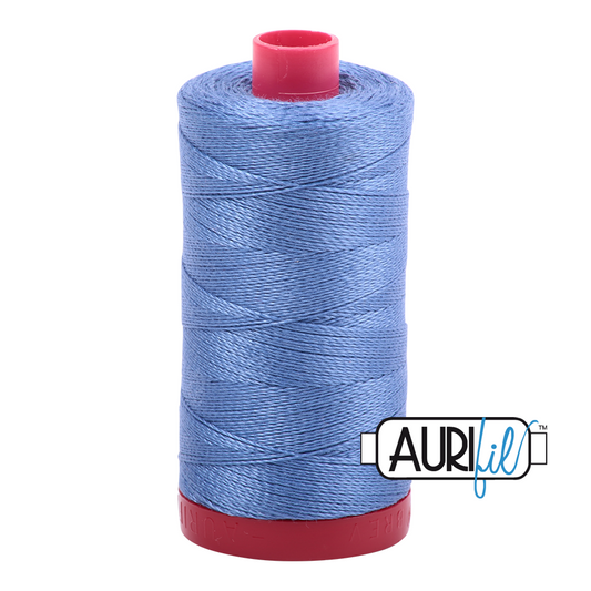 1128 LIGHT BLUE VIOLET 12WT MAKO COTTON LARGE SPOOL | 325 MT.