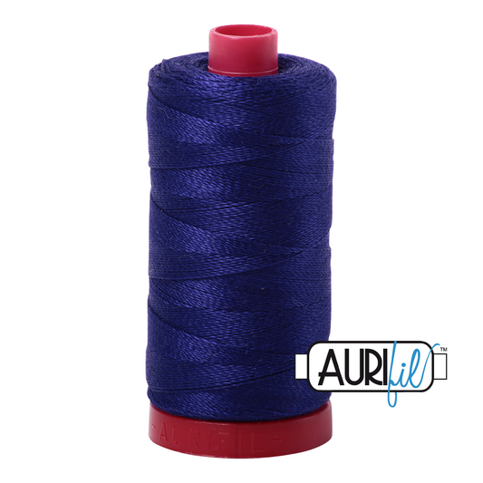 1200 BLUE VIOLET 12WT MAKO COTTON LARGE SPOOL | 325 MT.