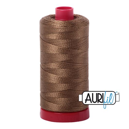 1318 DARK SANDSTONE 12WT MAKO COTTON LARGE SPOOL | 325 MT.