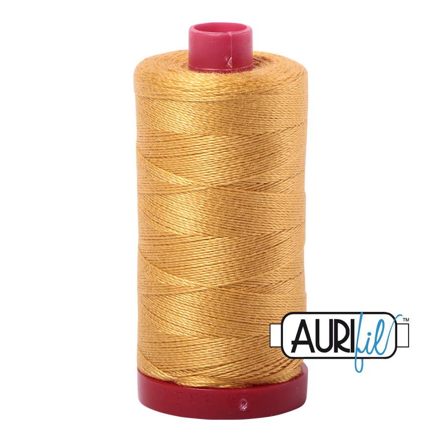 2132 TARNISHED GOLD 12WT MAKO COTTON LARGE SPOOL | 325 MT.