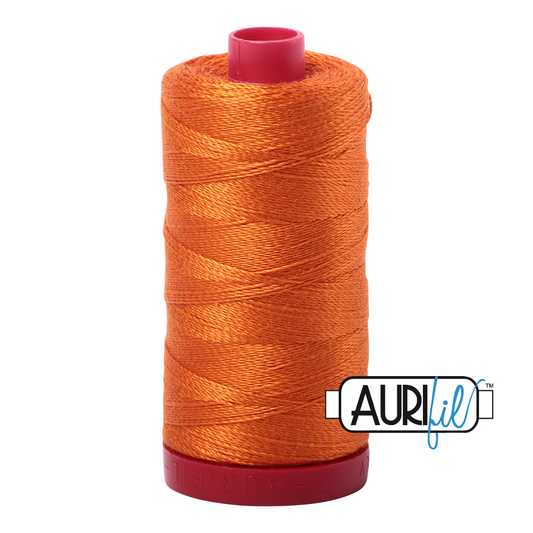 2150 PUMPKIN 12WT MAKO COTTON LARGE SPOOL | 325 MT.