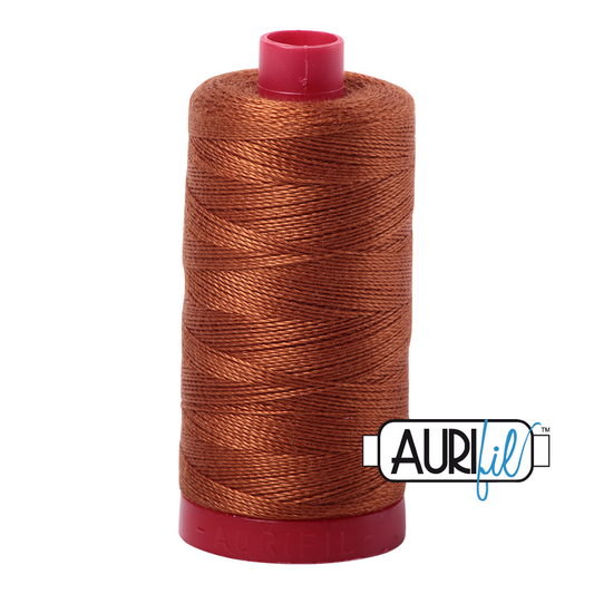 2155 CINNAMON 12WT MAKO COTTON LARGE SPOOL | 325 MT.
