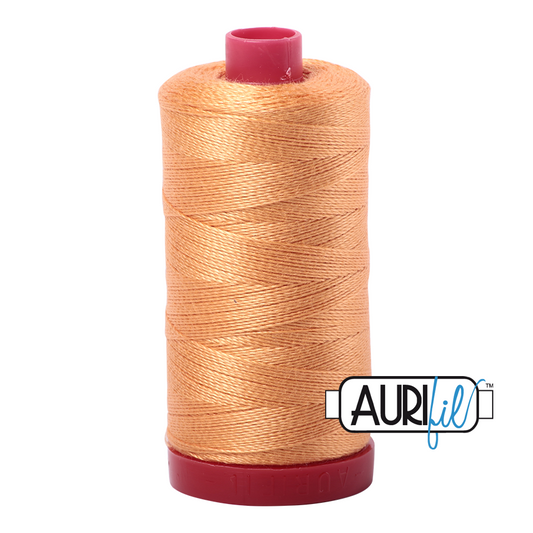 2214 GOLDEN HONEY 12WT MAKO COTTON LARGE SPOOL | 325 MT.