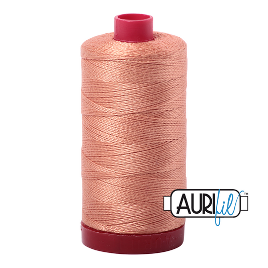 2215 PEACH 12WT MAKO COTTON LARGE SPOOL | 325 MT.