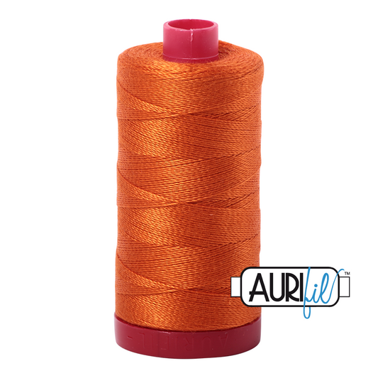 2235 ORANGE 12WT MAKO COTTON LARGE SPOOL | 325 MT.