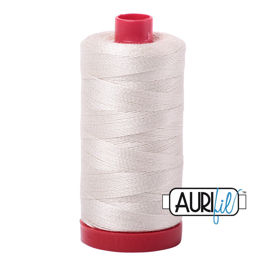 2309 SILVER WHITE 12WT MAKO COTTON LARGE SPOOL | 325 MT.