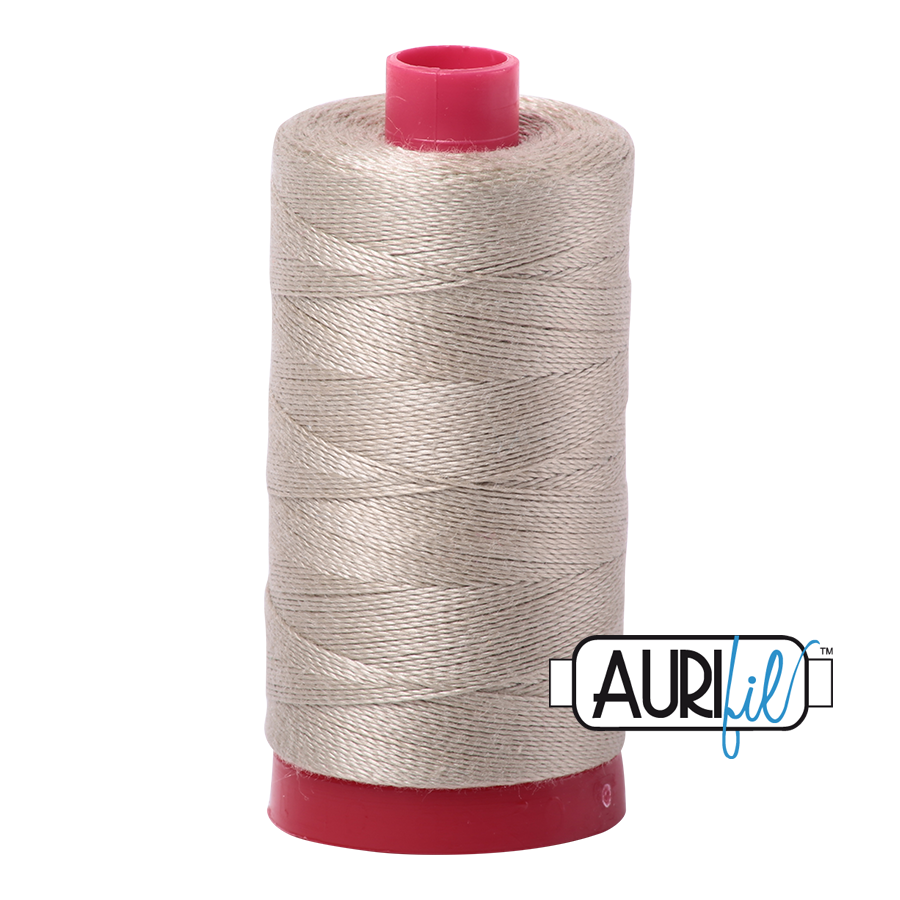 2324 STONE 12WT MAKO COTTON LARGE SPOOL | 325 MT.