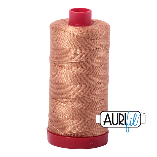 2330 LIGHT CHESTNUT 12WT MAKO COTTON LARGE SPOOL | 325 MT.